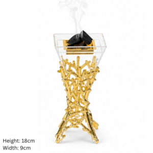 Bakhoor Burner - Gold (perspex)
